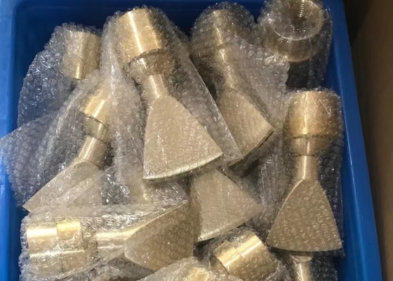1" de bronze bocal ajustável da flor do jato da fonte do fã do sentido