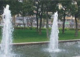 A fonte misturada da dança da música da trombeta do ar grande provê de bocal 3/4" 63m/h