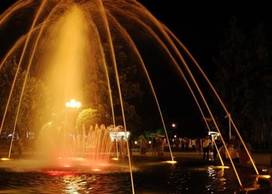SS30 bocal ajustável Jet For Musich Fountain 12m3/h 70Kpa