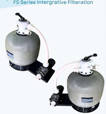 FS400 Filtro de areia de piscina de montagem superior com bomba SPS de 0,5 HP