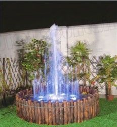 Projeto musical 1m pequeno interno da fonte do estilo redondo