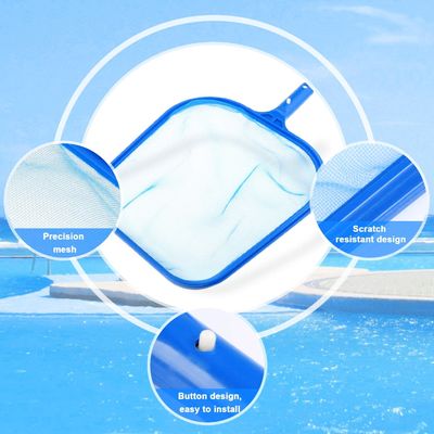 Espumadeira de limpeza da rede da folha da associação do ABS do jogo da piscina