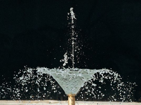1" lagoa de água inteiramente de bronze Sprilker do jato do bocal da fonte de água da flor da flor