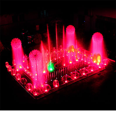 1,5" bocal de bronze de Chrome Crystal Ball Water Fountain Jet