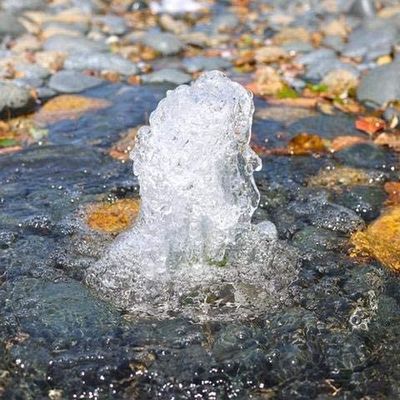 A fonte de água de aço inoxidável da bolha do copo provê de bocal bocais da fonte da lagoa das cabeças de pulverizador