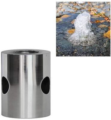 A fonte de água de aço inoxidável da bolha do copo provê de bocal bocais da fonte da lagoa das cabeças de pulverizador