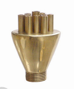 1" cabeças de pulverizador de bronze da fonte de água do bocal de jato da fonte do tiro de dN25 Concertrating
