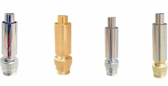 Cabeças de pulverizador misturadas da fonte de água do bocal de jato da fonte da trombeta do ar grande de bronze de Chrome