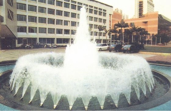 Bocal de aço inoxidável arquitetónico da fonte do fã 30m3/H