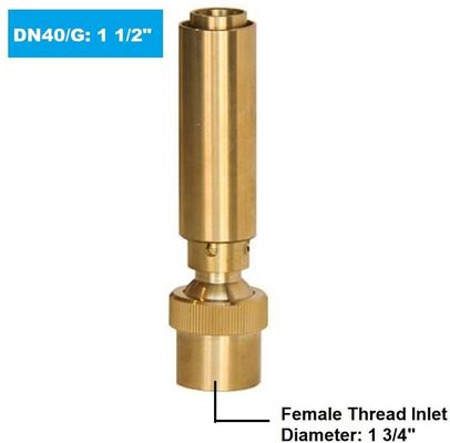 Bocais de bronze da fonte da dança da trombeta DN25 DN50