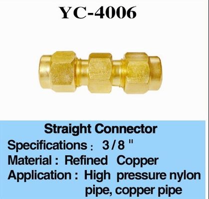 Conector de alta pressão do bronze 8 do bocal 3 da água da névoa