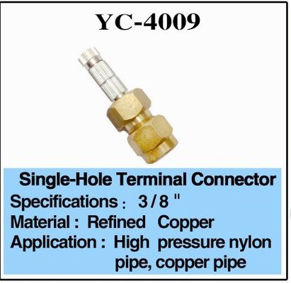 Bocal de pulverizador 3/8" da névoa da água conector terminal de bronze