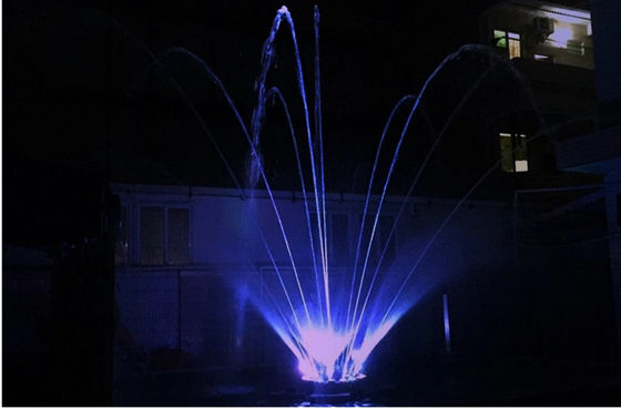 Fonte de água de flutuação da flor exterior de 1.5m para o lago