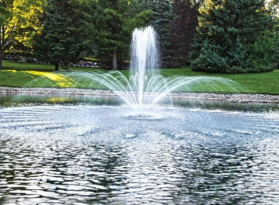 Fonte de água de flutuação da flor exterior de 1.5m para o lago