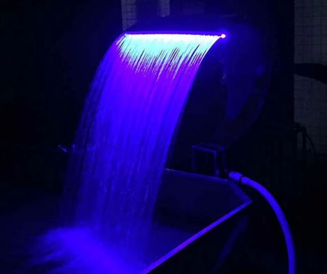 Jato de aço inoxidável da cachoeira da lagoa da montagem ROHS 316 da parede