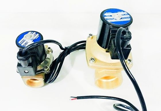 Válvula eletromagnética impermeável de bronze da água IP68 de DN25 AC/DC