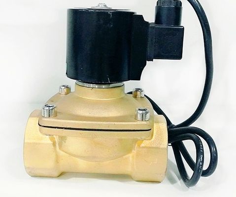 Válvula eletromagnética impermeável de bronze da água IP68 de DN25 AC/DC