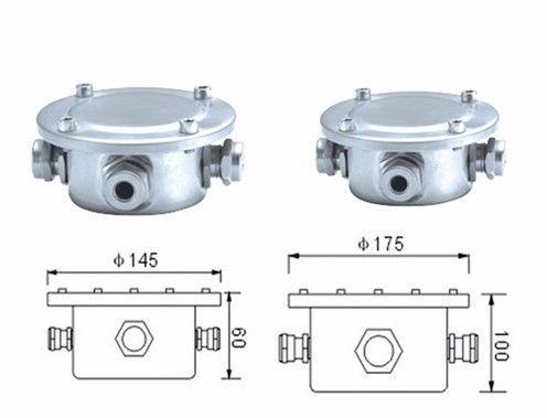 O diâmetro de aço inoxidável 145mm 175mm Ip68 Waterproof a caixa de junção