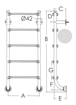 3 escada de aço inoxidável da piscina de etapas 1.2mm 316