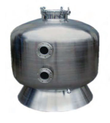 Filtros de areia 1200mm comerciais de aço inoxidável da piscina