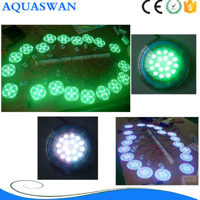 IP68 o poder superior 12v 7W Waterproof luzes subaquáticas do diodo emissor de luz