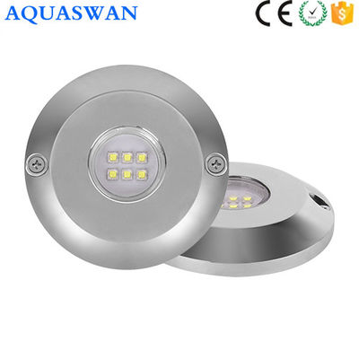 95mm 12 volts 10W Waterproof luzes subaquáticas do diodo emissor de luz