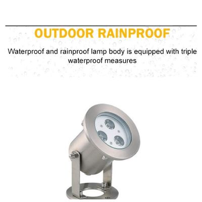 1.5W Waterproof luzes subaquáticas do diodo emissor de luz