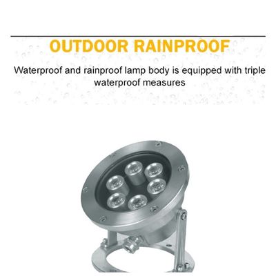 IP68 de aço inoxidável 100W Waterproof luzes subaquáticas do diodo emissor de luz