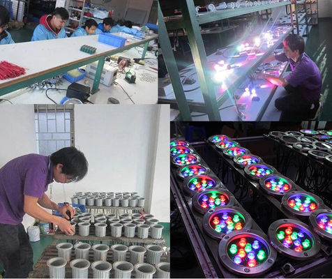 50000 horas de luzes subaquáticas da fonte de 145mm 12V 9W