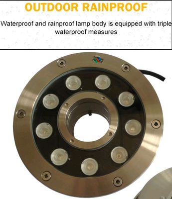 15W a lagoa IP68 Waterproof luzes da fonte