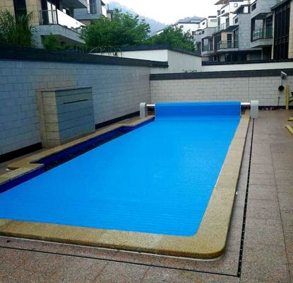Tampa automática da piscina do PC 8X4M com um rolo