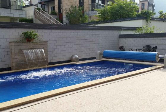 Tampa automática da piscina do PC 8X4M com um rolo