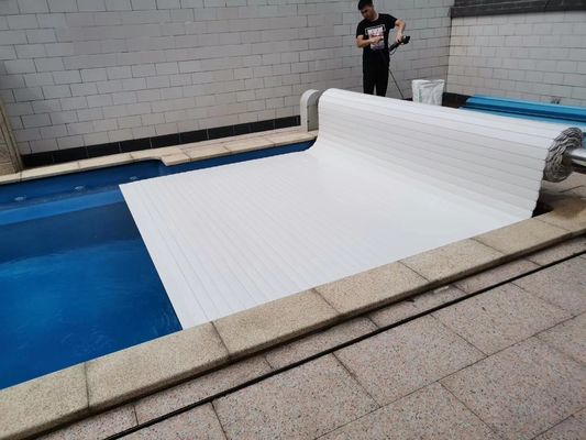 Tampa da piscina de 8X4M auto