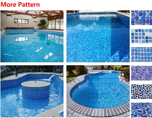 O retângulo Waterproof o forro da piscina do Pvc de 1.2mm