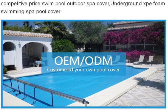Substituição à terra acima do forro da piscina do vinil 0.5mm