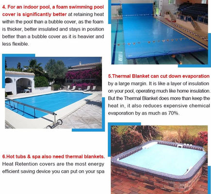 Substituição à terra acima do forro da piscina do vinil 0.5mm