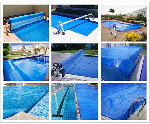PE 2.5×50m tampa solar da piscina de 400 mícrons