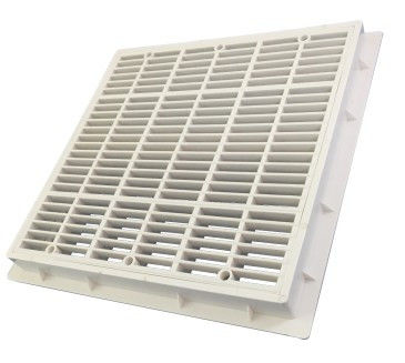 Dreno principal da piscina quadrada do plástico 30X30cm do ABS