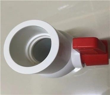 Válvula de bola comercial da tubulação de água do PVC dos acessórios da piscina