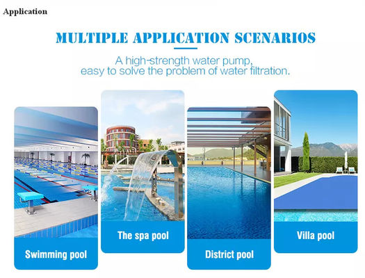 No retorno à terra da água da piscina do ABS dos acessórios da associação