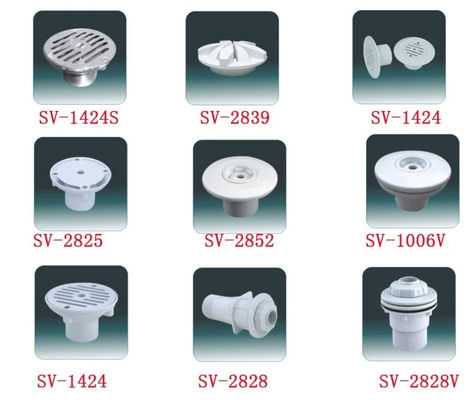 Encaixes de tubulação da piscina 1,5" adaptador da tubulação de UPVC
