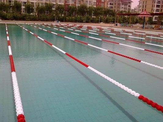 cordas da pista da piscina de 50m