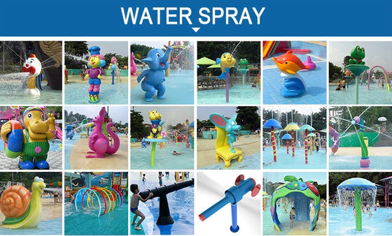 Corrediças de água do pirata da piscina da fibra de vidro