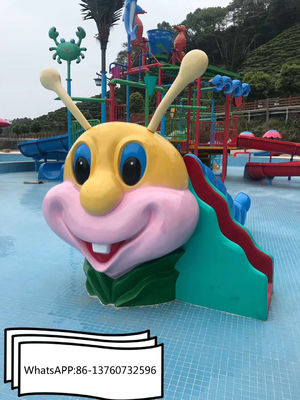Corrediças de água do Aqua de Caterpillar da fibra de vidro