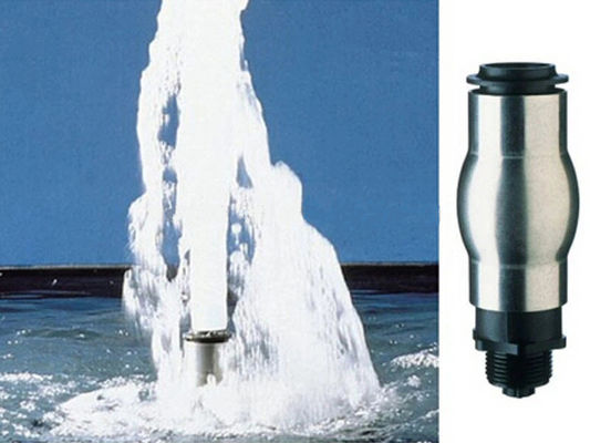 1" fonte de água espumoso plástica de aço inoxidável Jet Nozzle da espuma
