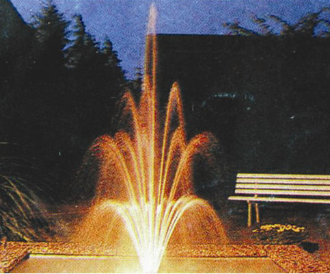 2" acessórios de bronze de Chrome Jet Spray Nozzles Pool Fountain
