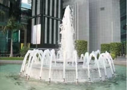 15gpm de aço inoxidável espuma Jet Fountain Nozzle de 1,5 polegadas