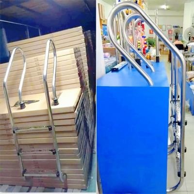 5 pisa a escada de aço inoxidável da piscina de 1.35mm FRB