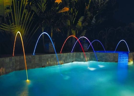 Controle de programa 6000L/H que salta Jet Water Fountain