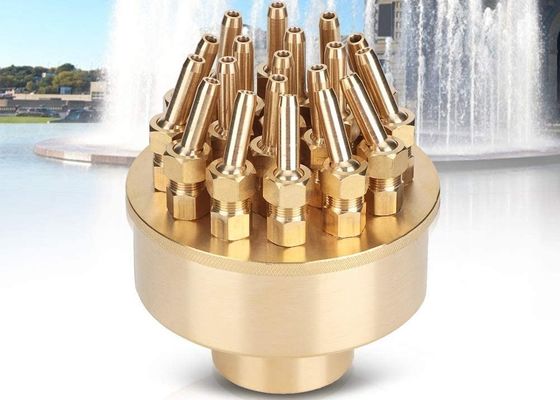 DN40 de bronze 1 1/2” 3 camadas florescem fonte Jet Nozzle